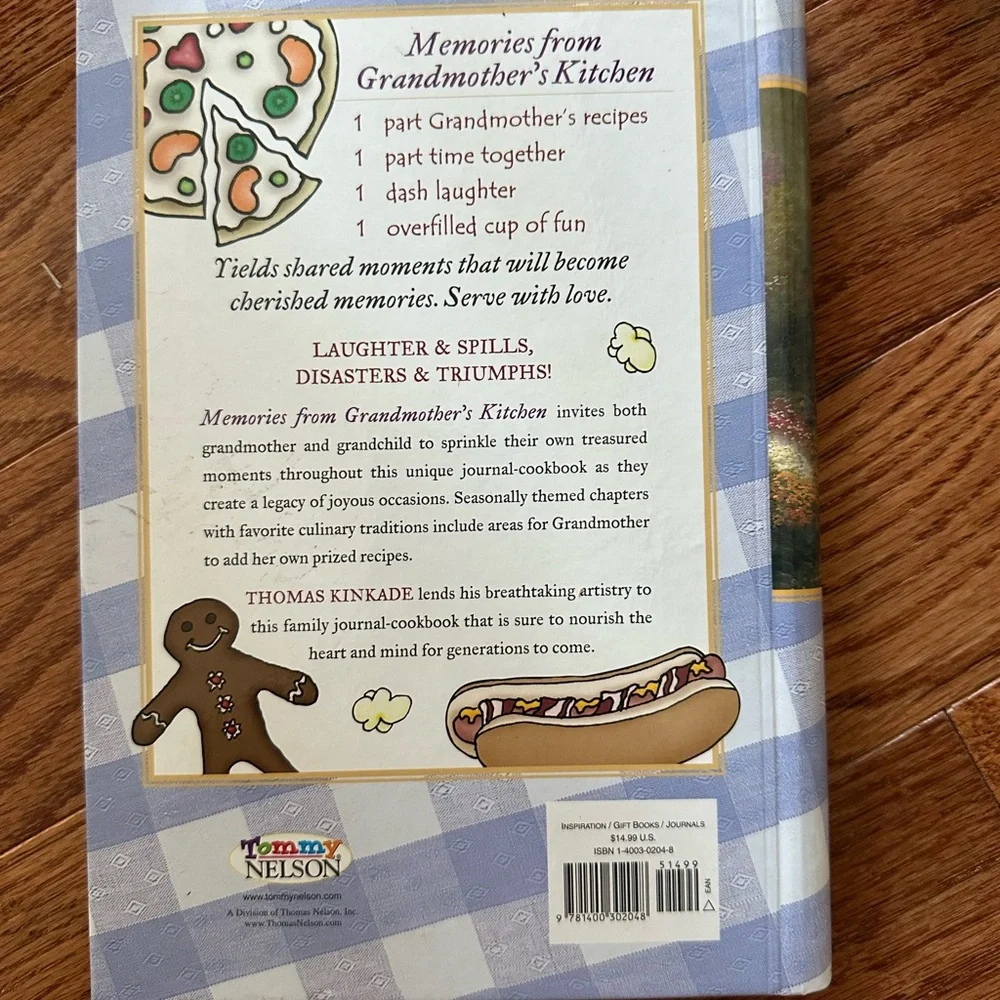 New Memories from Grandmother's Kitchen. Good buy for gift, I have 3 books